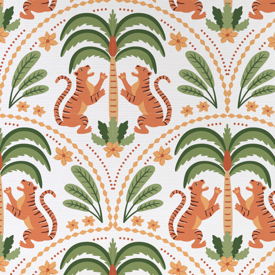 Cushion Cover-Coastal Fringe-Tiger Tree White-60cm x 60cm-1