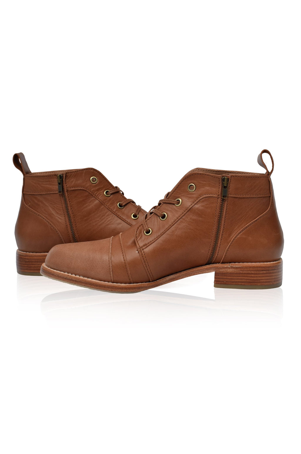 Passage Lace-Up Leather Boots-3