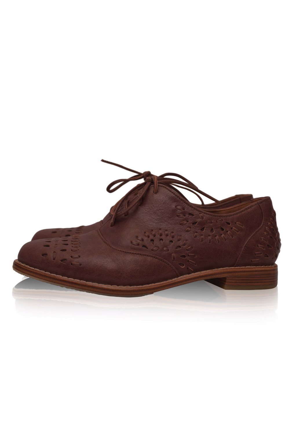 Heartbreak Leather Oxfords-4