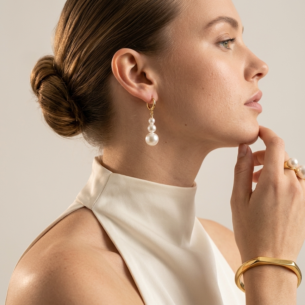 Lily Pearl Earrings-2