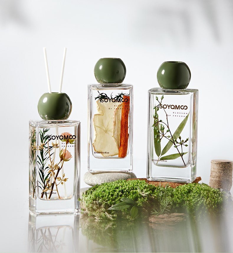 Green Bamboo Grove Wildwood Reed Diffuser-1