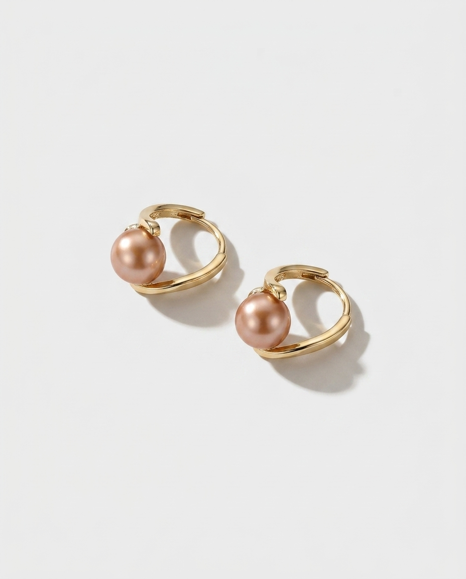 Dove Pearl Earrings-0
