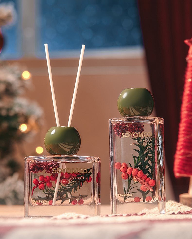 Red Berry Branches Wildwood Reed Diffuser-3