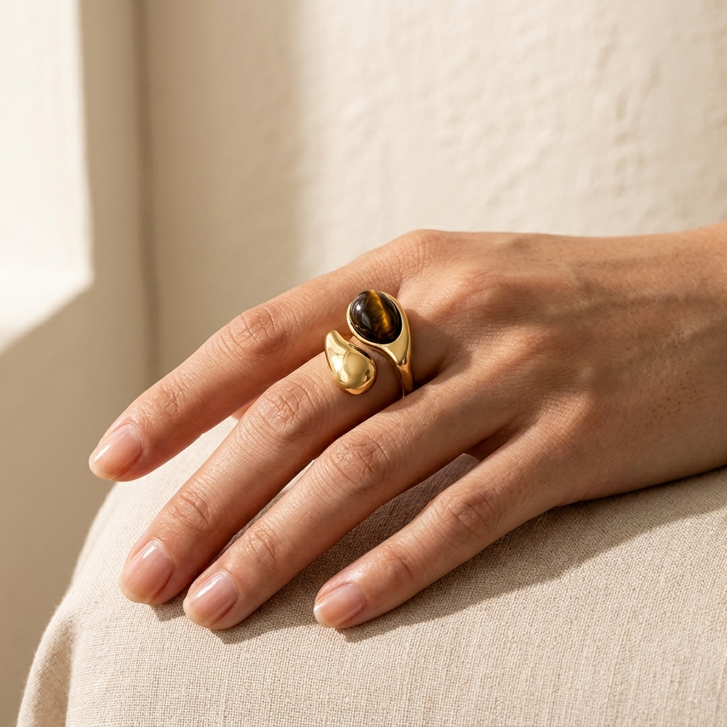 Tiger Eye Ring-3