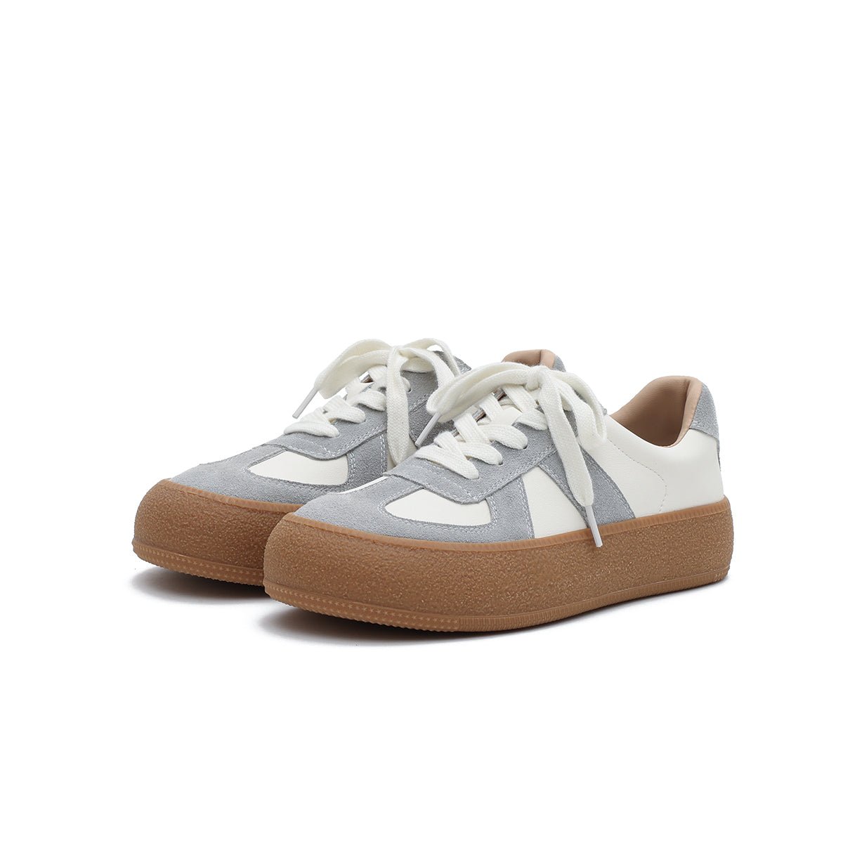 Women's Casually Cool Platform Sneakers – Gum Sole-1