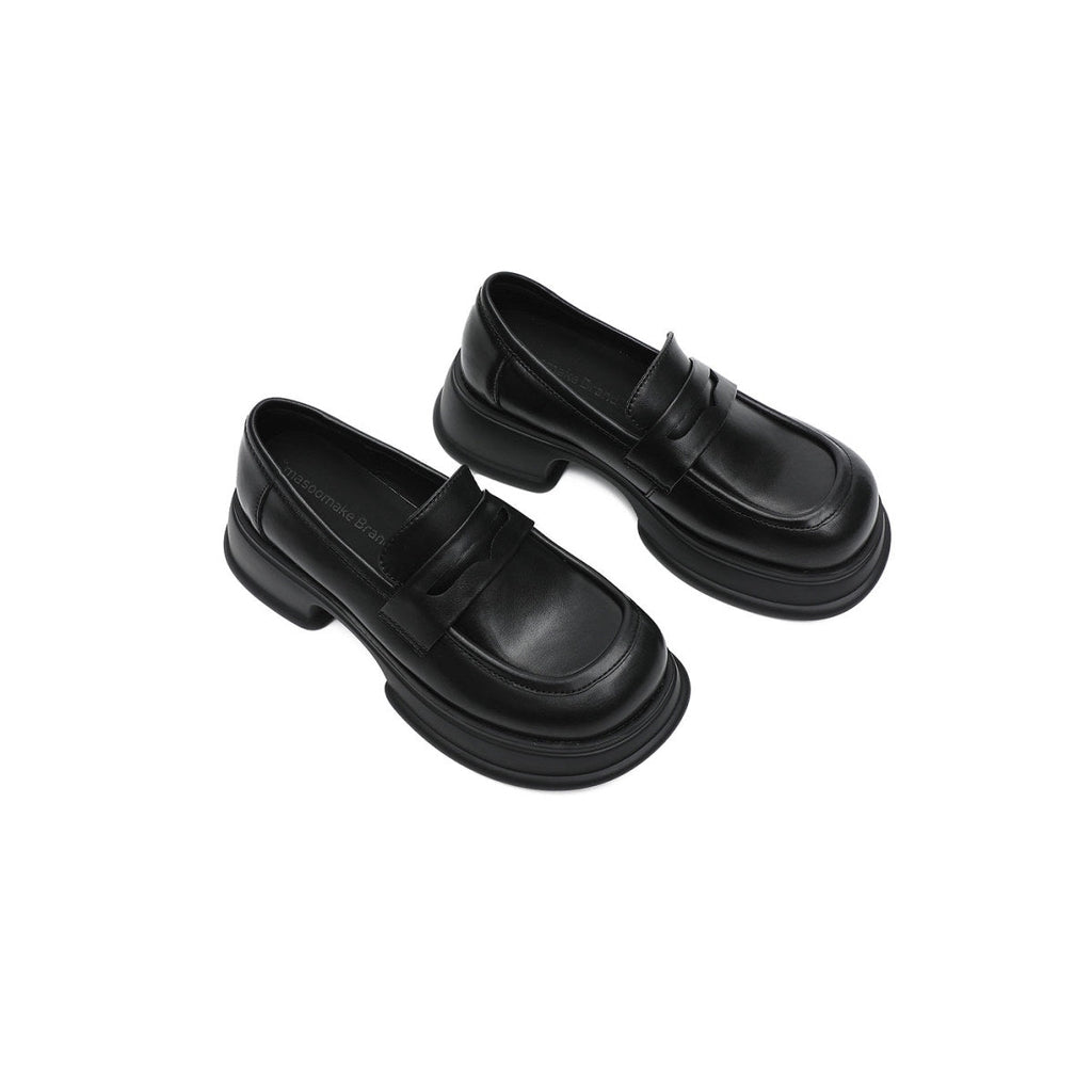 Women's Platform Penny Loafers-2